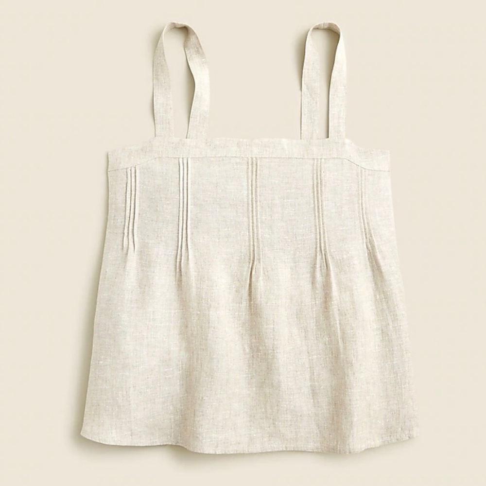 Jcrew Bow Back Linen Top New Without Tags Size XL